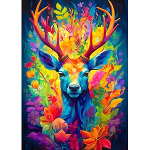 Enjoy - Puzzle Crowned Stag - 1 000 piese