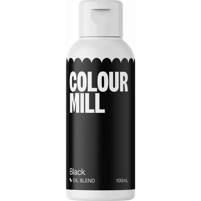 COLOUR MILL Tekuté farbivo čierne 100 g