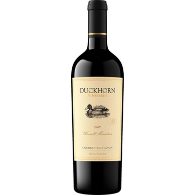 Duckhorn Howell Mountain Cabernet Sauvignon 2017 Červené 14,9% 0,75 l (holá láhev)