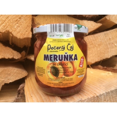 Notea Pečený čaj s cukrem Meruňka se skořicí 420 ml
