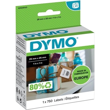 DYMO Етикетен принтер Dymo LabelWriter 25 мм x 25 мм многоцелеви стикери (S0929120)