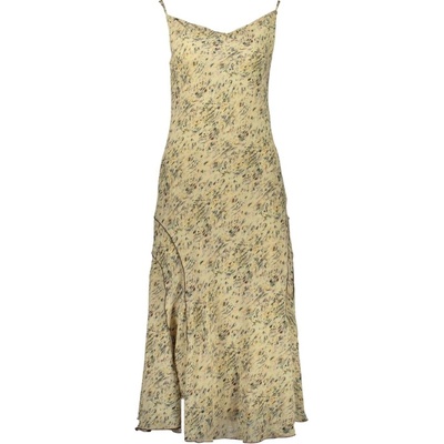 Desigual Елегантна дамска рокля desigual, Размер s, Цвят Бежов (26swvw25_be1008)