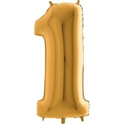 Grabo Balloons Foliová číslice zlatá 1 163 cm