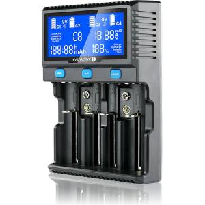 everActive Зарядно устройство за батерии everActive UC-4200 Li-ion Ni-MH Black (UC4200)