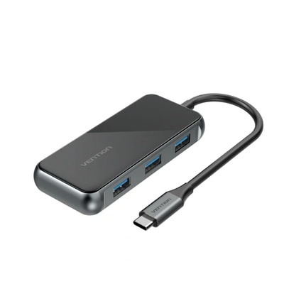 Vention USB-C - HDMI/USB3.03/PD (0, 15 м сива алуминиева сплав), докинг