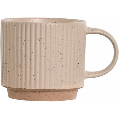 Item international Чаша за кафе, каменин 340мл, бежова, 13х9х8, 5см (2004)