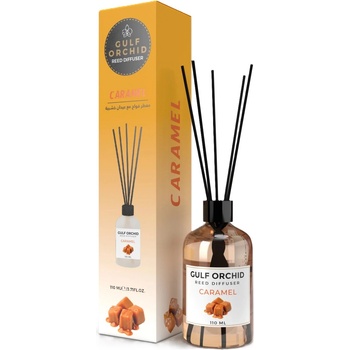 Gulf Orchid Ароматни пръчици Gulf Orchid - Caramel, 110 ml