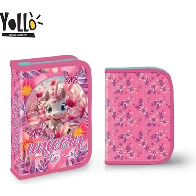 YOLLO Несесер с 1 цип YoLLo UNICORN 30 части