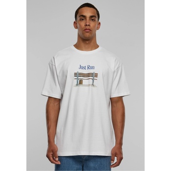 Mister Tee Тениска Credits Oversize Tee white XXLUB-MT2470-00220 - Тъмносив, размер XXL