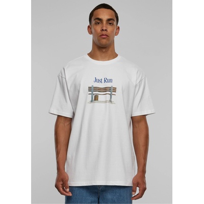 Mister Tee Тениска Credits Oversize Tee white XXLUB-MT2470-00220 - Тъмносив, размер XXL