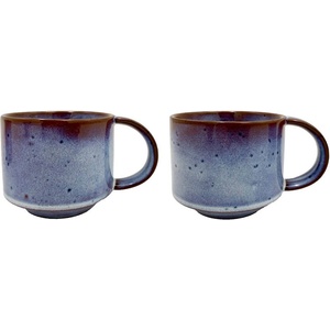 OYOY Living Design Сини чаши в комплект 2 бр. от теракота Yuka - OYOY Living Design (L300744)