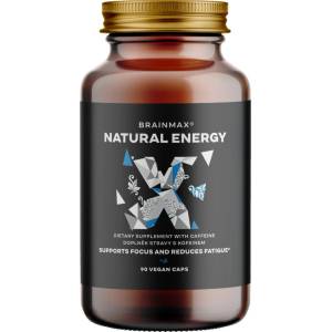 BrainMax Natural Energizer caps, 90 растителни капсули