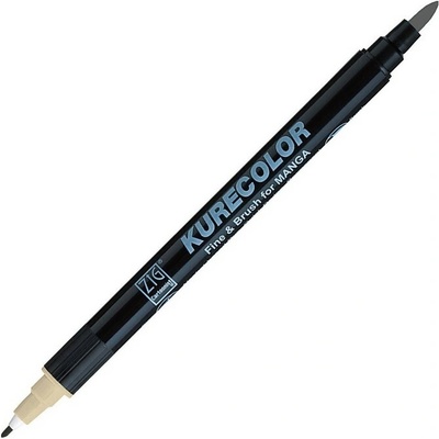 Lihová fixa KURETAKE ZIG Kurecolor Fine & Brush, Gray Tint (835)