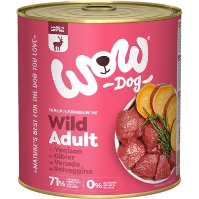 WOW Adult Zvěřina s batáty 800 g