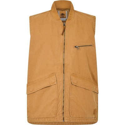 Timberland Елек Timberland Men's Washed Canvas Gilet - Wheat Boot