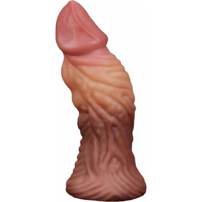 Monster dildo z dvojitého silikónu Fantasy Cock 18 cm