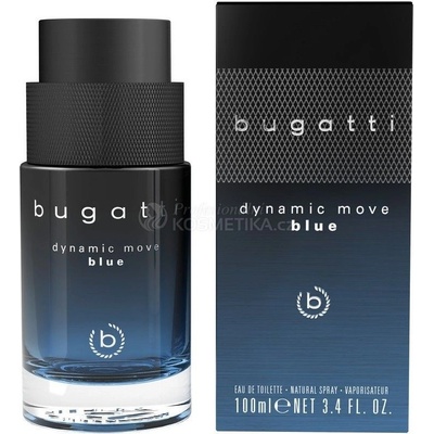 Bugatti dynamic move Blue toaletní voda pánská 100 ml tester