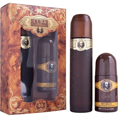 Cuba Gold EDT 100 ml + dezodorant 50 ml darčeková sada