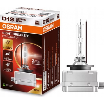 Osram xenonová výbojka D1S 66140XN2 NIGHT BREAKER LASER +220% 1ks