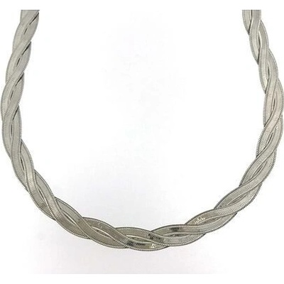 InfinitySilver Strieborný náhrdelník splietaný 149403545