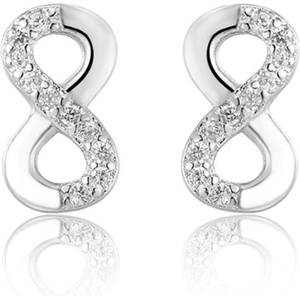 Silenti Jewelry Сребърни обеци "Безпределност