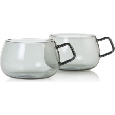 AdHoc Чаши за кафе или чай Yuna 400 мл опушени 2 бр (AH-TK62)