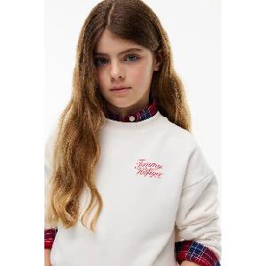 Tommy Hilfiger суичър за деца с памук (KG0KG09572.98.122.9BY2) - answear - 84,08 лв