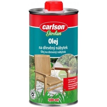 Carlson Garden olej na dřevěný nábytek 500 ml