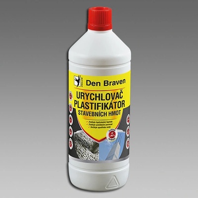 Urychlovač a plastifikátor stavebních hmot 1l nažloutlý DEN CH0510)