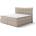 Meble Polskie Boxspring легло SOFIA 180x200 см с матраци и топер, бежово (MF0004)