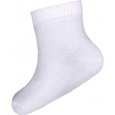 Detské ponožky Unicolor biela