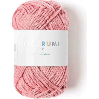 Rico Design Bavlnená háčkovacia priadza Ricorumi dk odtieň 009 korálová - 1 ks