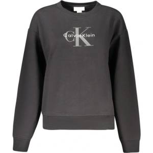 Calvin Klein Дамски суитшърт с цип calvin klein, Размер s, Цвят Черен (lv047b234g_neub1)