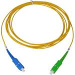 MEGAF Армирана оптична корда sc apc - sc upc (at-scasc09sye30-arm-657-uv)
