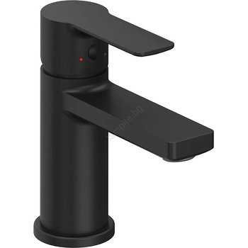 RAVAK X070488 - Смесител за мивка SOLAR 13, 5 см черен (RK0115)