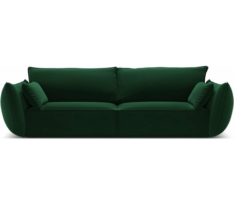 Mazzini Sofas Vanda tmavá/zelená