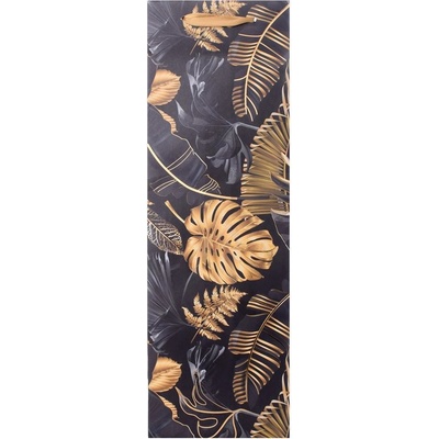 AGB1023004 TAŠKA ddarč fľaška V37x12+10cm GOLD LEAVES