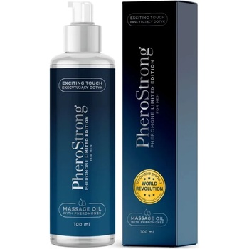 Масажно олио с феромони, подчертан мъжки чар - Massage Oil 100ml (D-240080)