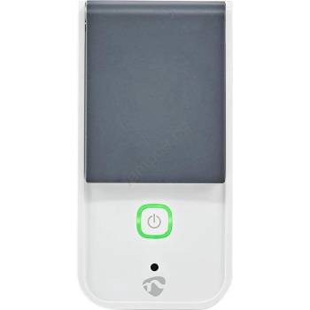 Nedis WIFIPO120FWT - Интелигентен екстериорен контакт 3680W/230V/Тип F/16A Wi-Fi IP44 (NE0759)