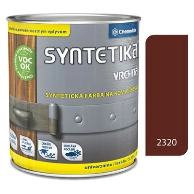 Chemolak Syntetika 0,6 l hnedá