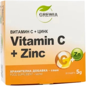 Grewia Vitamin C + Zinc [20 x 5 грама]