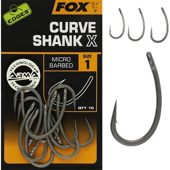 Fox Edges Curve Shank X Hooks vel.2 10 ks