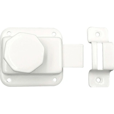 Zástrč šatníková biela