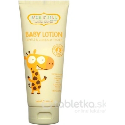 Jack N’ Jill Natural Bathtime Baby Lotion jemné telové mlieko pre bábätká 100 ml