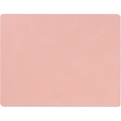 LIND DNA Подложка за маса SQUARE NUPO 26 x 34 см, розов, кожа, LIND DNA (LIND991617)