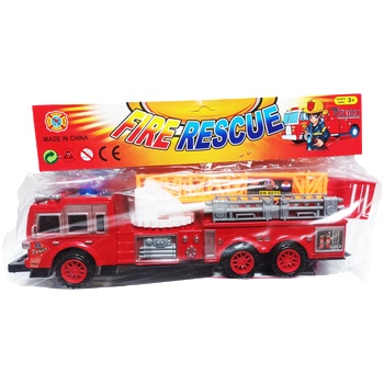 Пожарна с разтегаема стълба с вишка