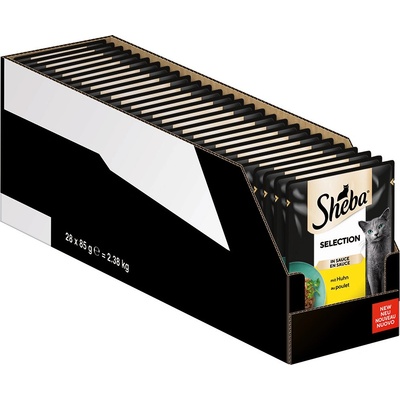Sheba Selection in Sauce kuracie 56 x 85 g