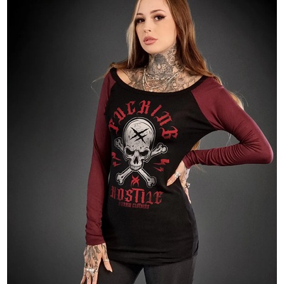 HYRAW дамска тениска с дълги ръкави hyraw - flag - fw22-w07