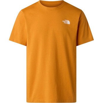 The North Face Мъжка тениска The North Face Evolution Box NSE Regular Short Sleeve T-shirt - Dust Orange - размер M (216-7968-0313)