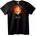 NOONEBRAND Тениска Lord of the Lost Огън - 7XL, White